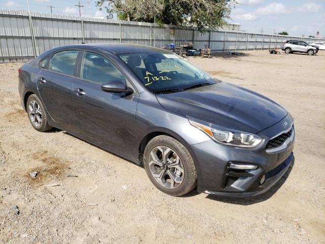 3KPF24AD6ME303018 - 2021 KIA FORTE FE CHARCOAL photo 1