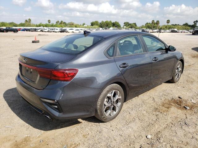 3KPF24AD6ME303018 - 2021 KIA FORTE FE CHARCOAL photo 4