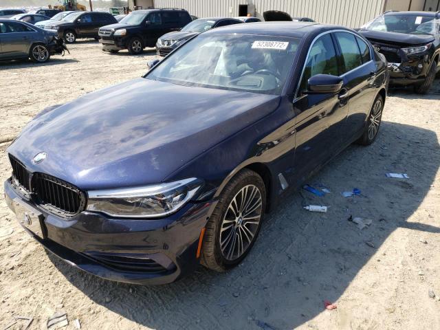 WBAJE5C37HG914061 - 2017 BMW 540 I BLUE photo 2