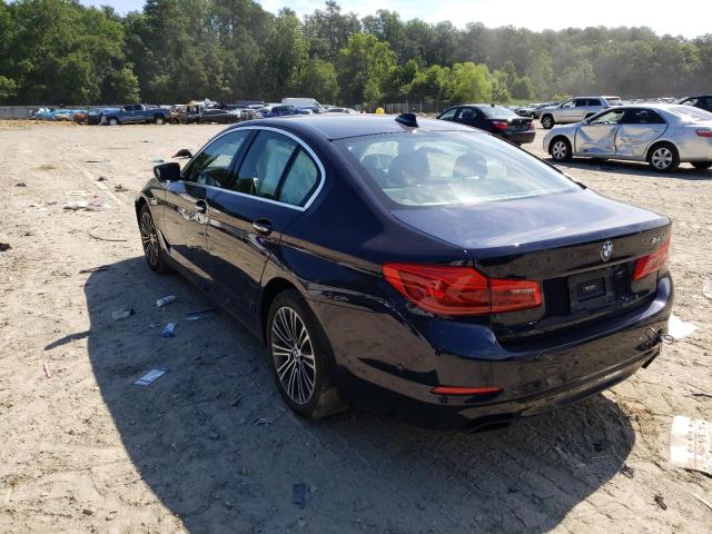 WBAJE5C37HG914061 - 2017 BMW 540 I BLUE photo 3