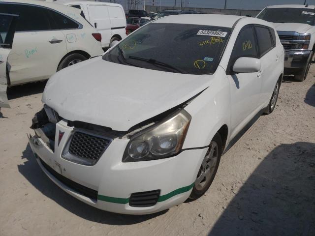 5Y2SP67889Z415644 - 2009 PONTIAC VIBE WHITE photo 2