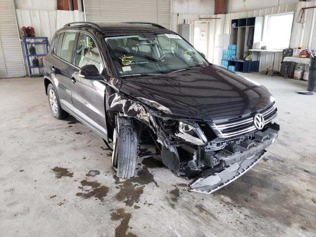 WVGAV7AX0GW599186 - 2016 VOLKSWAGEN TIGUAN S BLACK photo 1