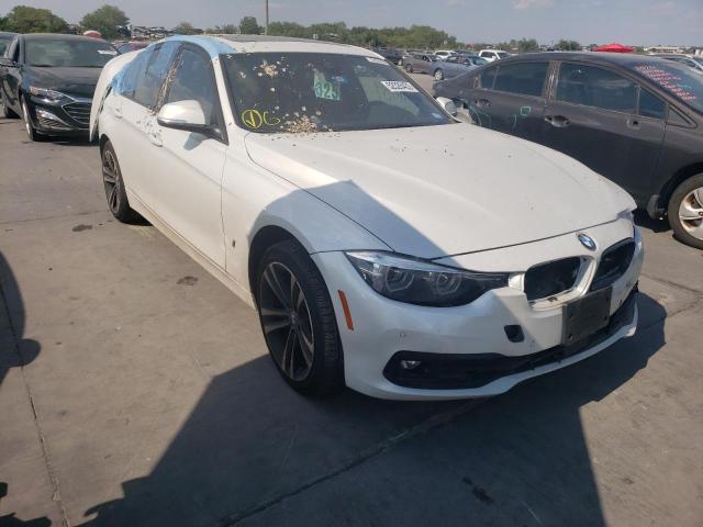 WBA8E1C58JA756492 - 2018 BMW 330E WHITE photo 1