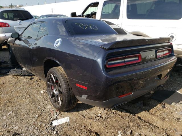 2C3CDZBTXJH132388 - 2018 DODGE CHALLENGER BLACK photo 3