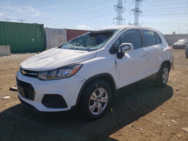 LSGCJKSB9KY001872 - 2019 CHEVROLET TRAX WHITE photo 2