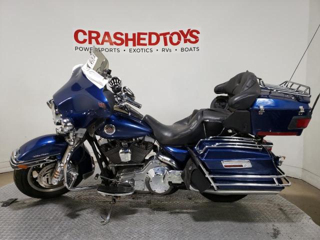 1HD1FCW18YY621809 - 2000 HARLEY-DAVIDSON FLHTCUI 蓝色 照片 3