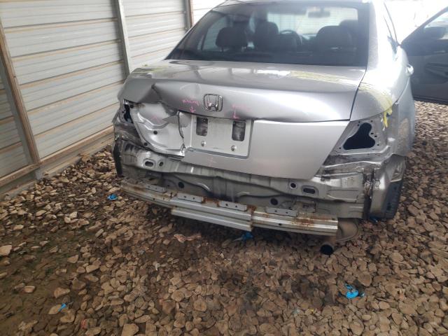 1HGCP26839A059974 - 2009 HONDA ACCORD EXL SILVER photo 9