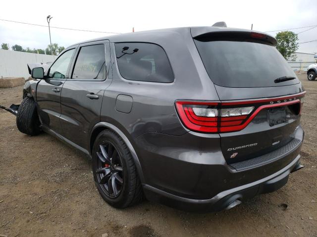 1C4SDJGJ1JC242927 - 2018 DODGE DURANGO SRT  photo 3