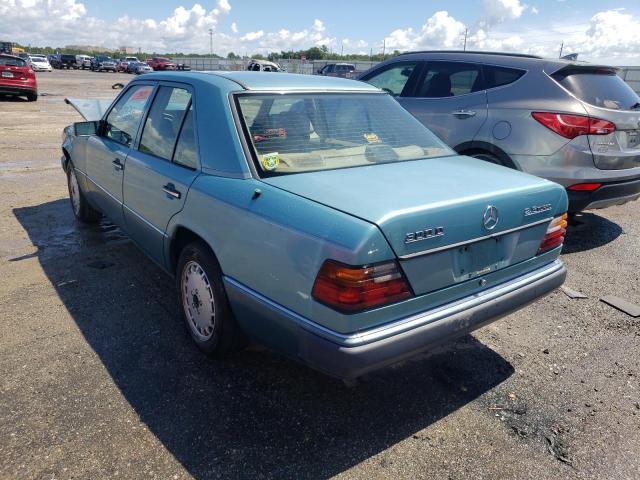 WDBEB28D9MB535985 - 1991 MERCEDES-BENZ 300 D TURQUOISE photo 3