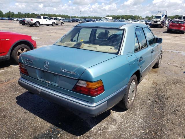 WDBEB28D9MB535985 - 1991 MERCEDES-BENZ 300 D TURQUOISE photo 4