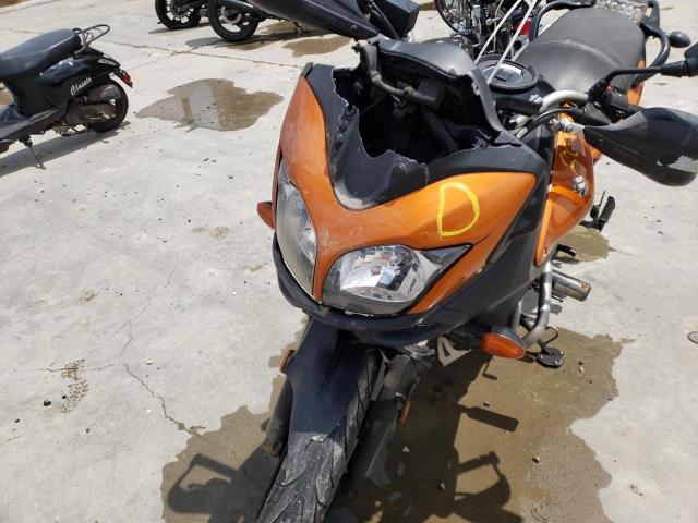 JS1VP56A3C2104113 - 2012 SUZUKI DL650 A ORANGE photo 9