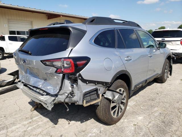 4S4BTACC3L3233221 - 2020 SUBARU OUTBACK PR SILVER photo 4