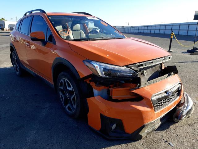 JF2GTAMC5JH349823 - 2018 SUBARU CROSSTREK ORANGE photo 1