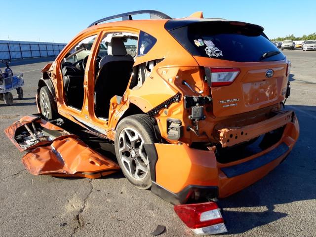 JF2GTAMC5JH349823 - 2018 SUBARU CROSSTREK ORANGE photo 3