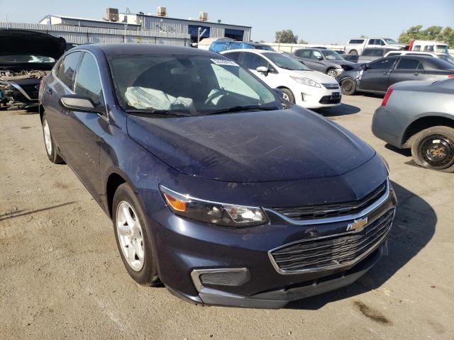 1G1ZB5ST2JF117110 - 2018 CHEVROLET MALIBU LS BLUE photo 1