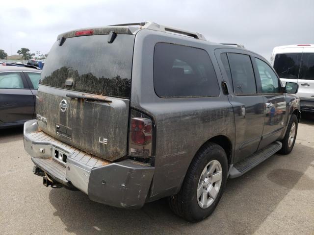 5N1AA08C87N706707 - 2007 NISSAN ARMADA SE GRAY photo 4