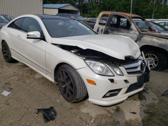 WDDKJ7CB5AF031891 - 2010 MERCEDES-BENZ E 550 WHITE photo 1