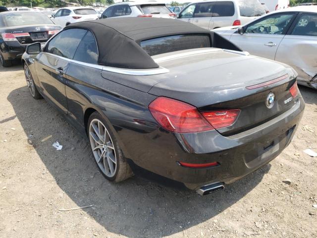 WBALZ3C56CDL70519 - 2012 BMW 650 I BLACK photo 3