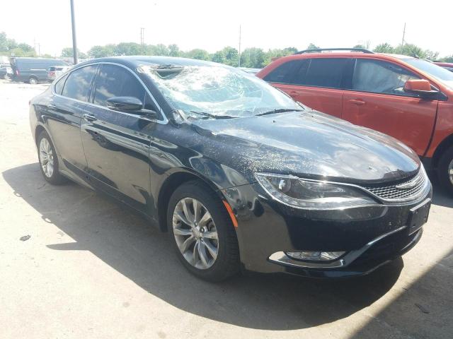 1C3CCCCB8FN633770 - 2015 CHRYSLER 200 C BLACK photo 1