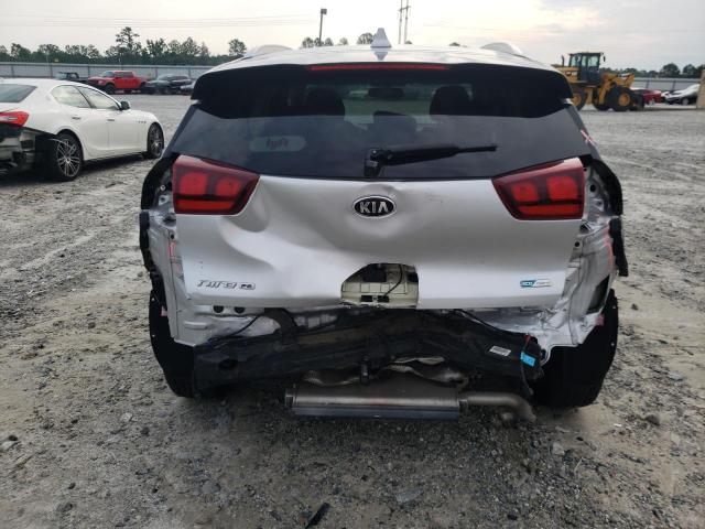 KNDCB3LC3L5397662 - 2020 KIA NIRO LX SILVER photo 9