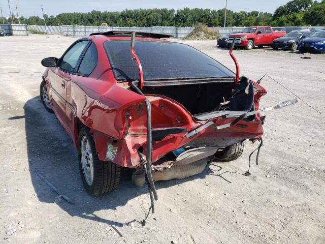 1G2NV12E85M184467 - 2005 PONTIAC GRAND AM G RED photo 9