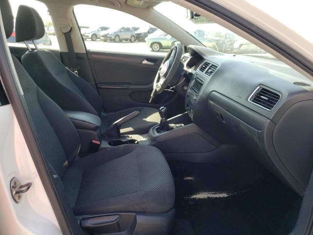 3VW1K7AJ5DM385795 - 2013 VOLKSWAGEN JETTA BASE WHITE photo 5