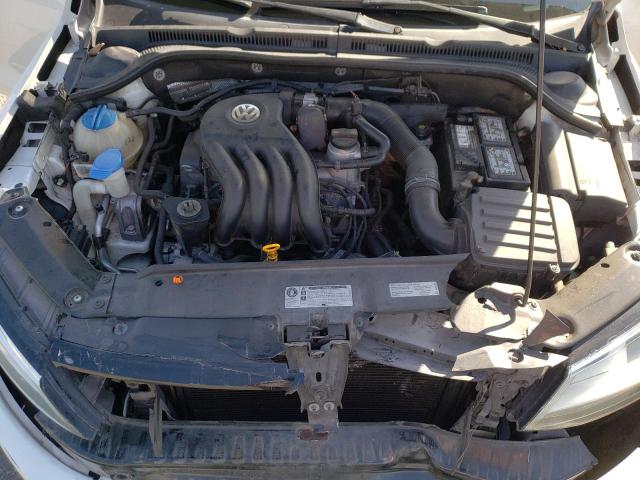 3VW1K7AJ5DM385795 - 2013 VOLKSWAGEN JETTA BASE WHITE photo 7
