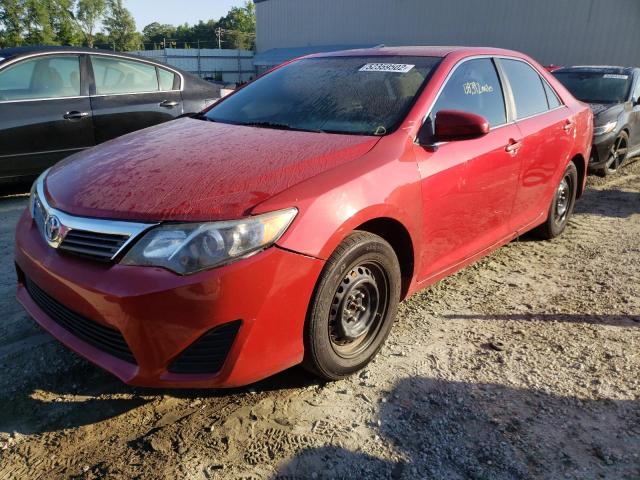 4T1BF1FK8CU622344 - 2012 TOYOTA CAMRY BASE RED photo 2