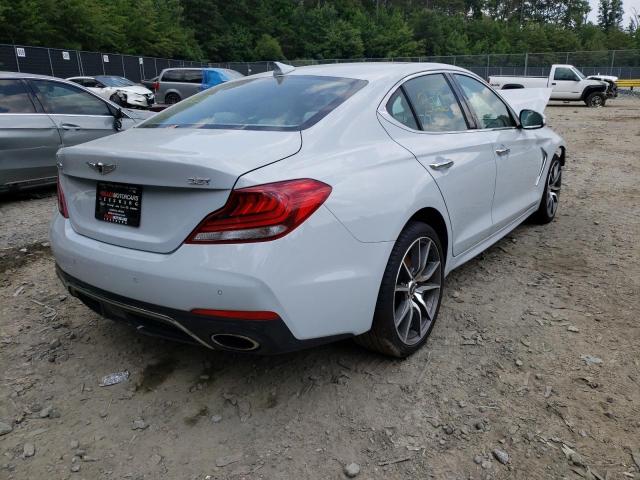 KMTG34LE4KU024321 - 2019 GENESIS G70 PRESTI GRAY photo 4