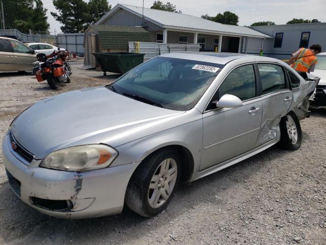 2G1WC57M891215658 - 2009 CHEVROLET IMPALA 2LT SILVER photo 2