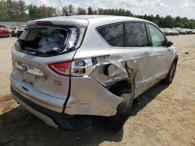 1FMCU9HX1DUB68828 - 2013 FORD ESCAPE SILVER photo 4