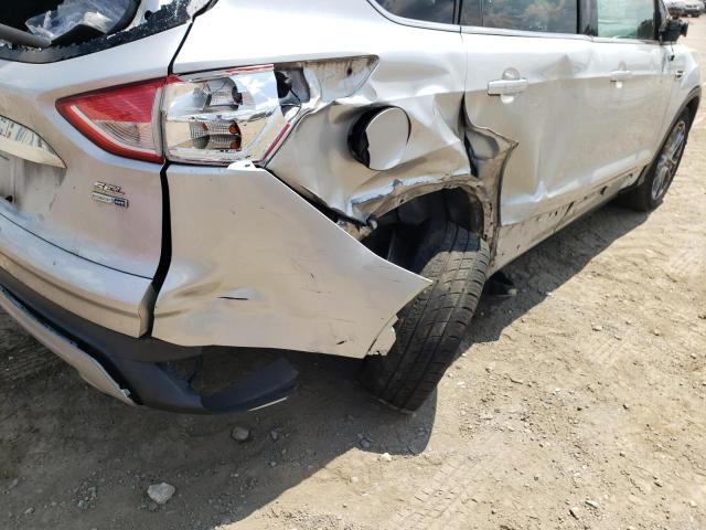 1FMCU9HX1DUB68828 - 2013 FORD ESCAPE SILVER photo 9