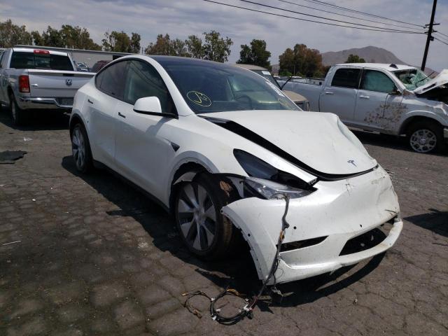 7SAYGAEE6NF349717 - 2022 TESLA MODEL Y أبيض صورة 1