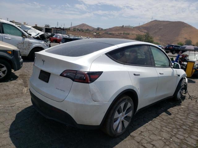 7SAYGAEE6NF349717 - 2022 TESLA MODEL Y أبيض صورة 4