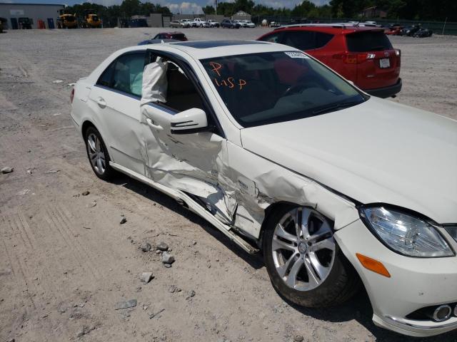 WDDHF2EB8BA341110 - 2011 MERCEDES-BENZ E 350 BLUE WHITE photo 9