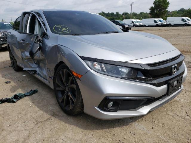 2HGFC2F82KH586209 - 2019 HONDA CIVIC SPOR Күміс фото 1