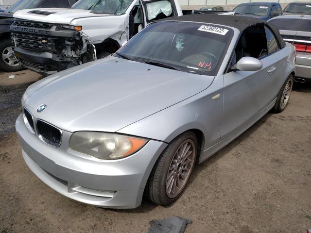 WBAUL73588VE86113 - 2008 BMW 128 I SILVER photo 2