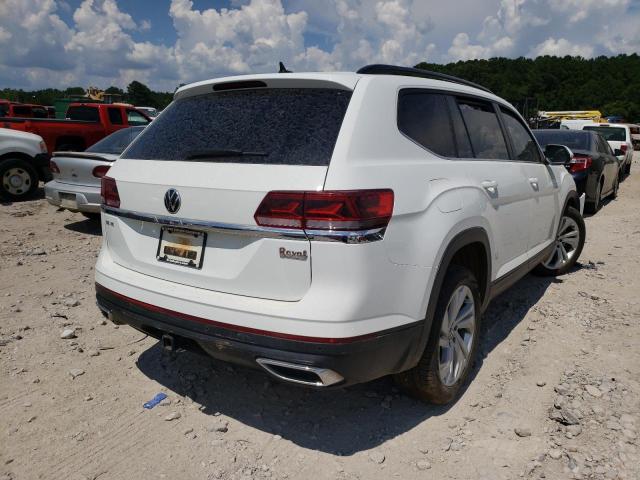 1V2WR2CA5MC562916 - 2021 VOLKSWAGEN ATLAS SE WHITE photo 4