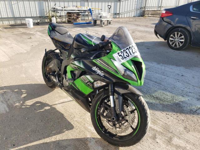 JKBZXJE13HA025030 - 2017 KAWASAKI ZX636 E GREEN photo 1