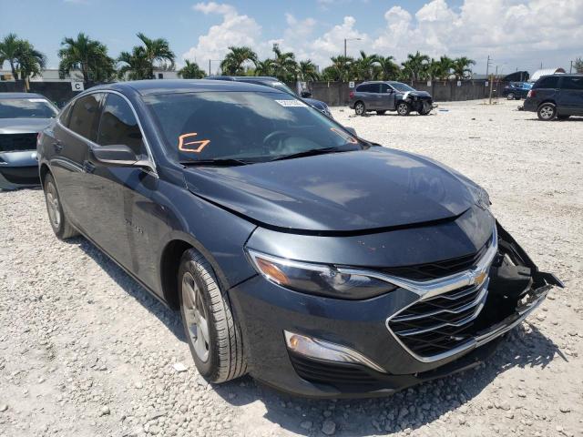 1G1ZB5ST2MF035723 - 2021 CHEVROLET MALIBU LS GRAY photo 1