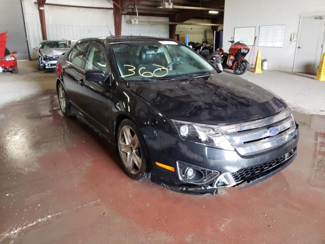 3FAHP0KC0CR434550 - 2012 FORD FUSION SPO BLACK photo 1