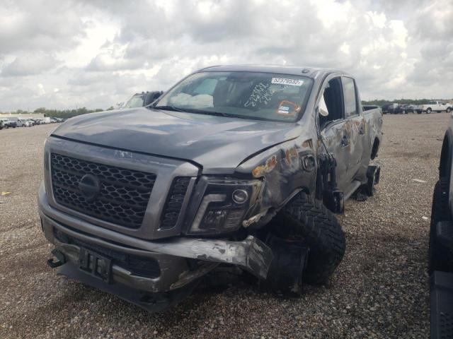 1N6BA1F41JN529531 - 2018 NISSAN TITAN XD S GRAY photo 2