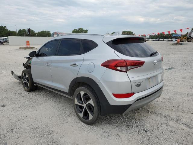 KM8J33A25HU375489 - 2017 HYUNDAI TUCSON LIM SILVER photo 3