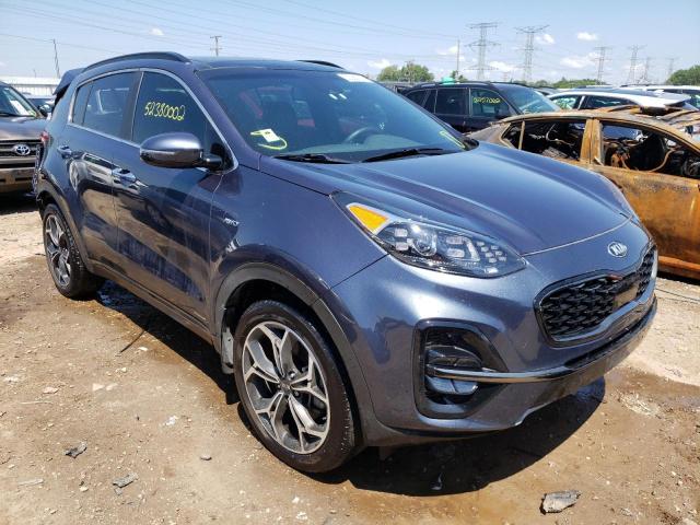 KNDPRCA68N7965390 - 2022 KIA SPORTAGE S BLUE photo 1