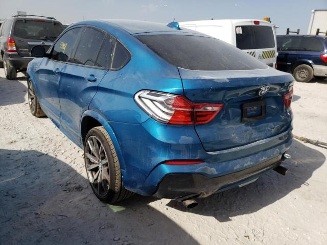 5UXXW7C54J0W63908 - 2018 BMW X4 XDRIVEM BLUE photo 3
