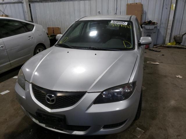 JM1BK12F461497325 - 2006 MAZDA MAZDA3 SILVER photo 9