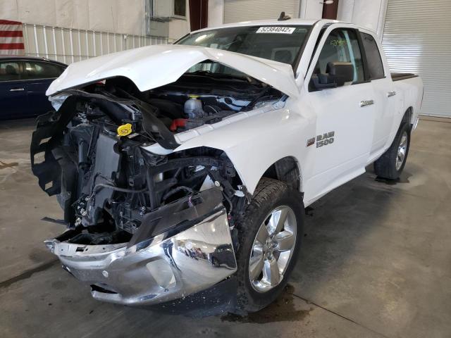 3C6RR7LT5HG793547 - 2017 RAM 1500 SLT WHITE photo 2