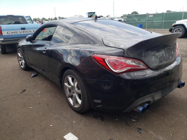 KMHHT6KD1DU091352 - 2013 HYUNDAI GENESIS CO BLACK photo 3