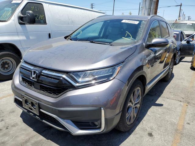 2HKRW1H9XLH415249 - 2020 HONDA CR-V TOURI GRAY photo 2