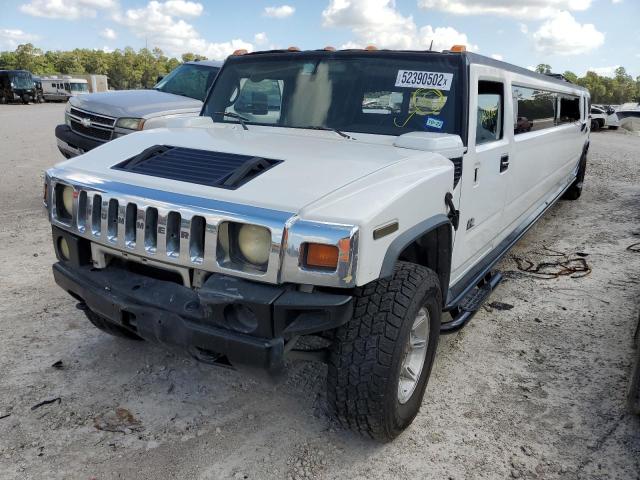 5GRGN23UX5H114704 - 2005 HUMMER H2 WHITE photo 2